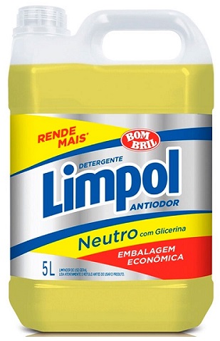 DETERGENTE LIQUIDO LIMPOL 5L NEUTRO