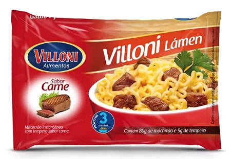 MACARRAO INSTANTANEO VILLONI 63G CARNE  