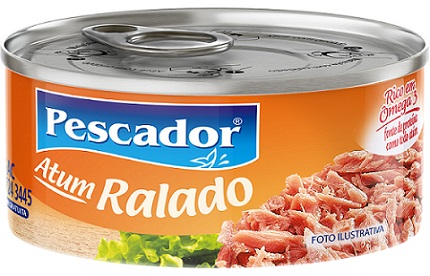 ATUM PESCADOR RALADO 140G AO OLEO