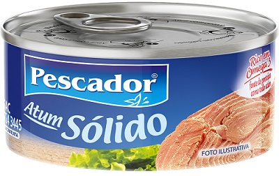 ATUM PESCADOR SOLIDO 140G AO OLEO