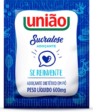 ADOÇANTE UNIAO EM PÓ SUCRALOSE SACHE 400UN