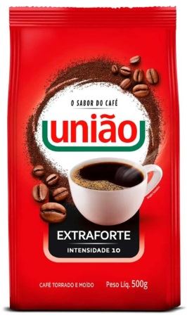 CAFÉ EM PÓ PACOTE 500G UNIÃO EXTRA FORTE