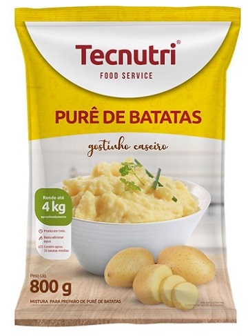 PURE COMPLETO DE BATATA 800G TECNUTRI