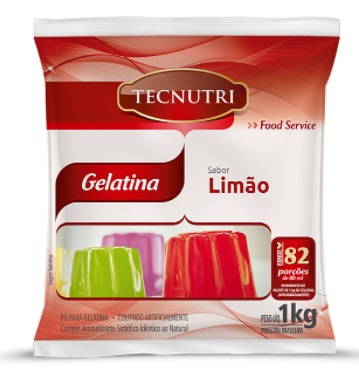 GELATINA TECNUTRI 1KG LIMAO