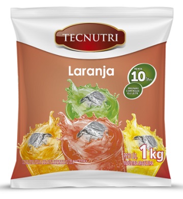 REFRESCO EM PO TECNUTRI 1KG LARANJA