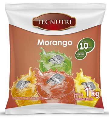 REFRESCO EM PO TECNUTRI 1KG MORANGO