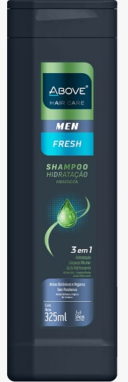 SHAMPOO ABOVE MEN 325ML HIDRATACAO