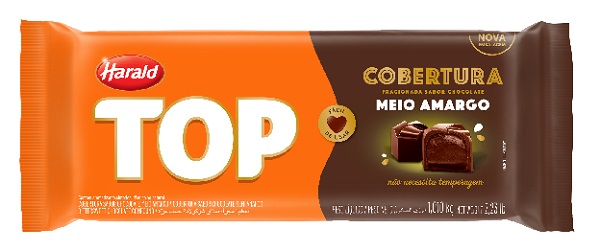 COBERTURA BARRA MEIO AMARGO TOP 1,01KG