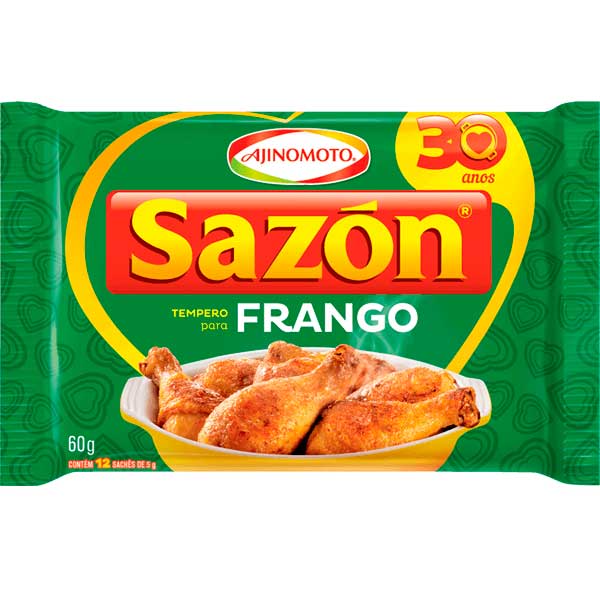 TEMPERO EM PO SAZON 60G VERDE AVES 