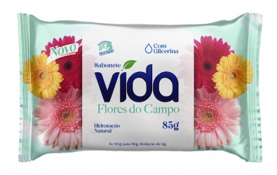 SABONETE VIDA 85G FLORES DO CAMPO