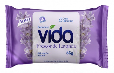 SABONETE VIDA 85G FRESCOR DE LAVANDA