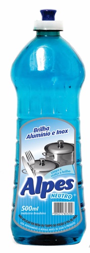 BRILHA ALUMINIO E INOX ALPES 500ML NEUTRO