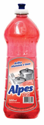 BRILHA ALUMINIO E INOX ALPES 500ML MAÇA