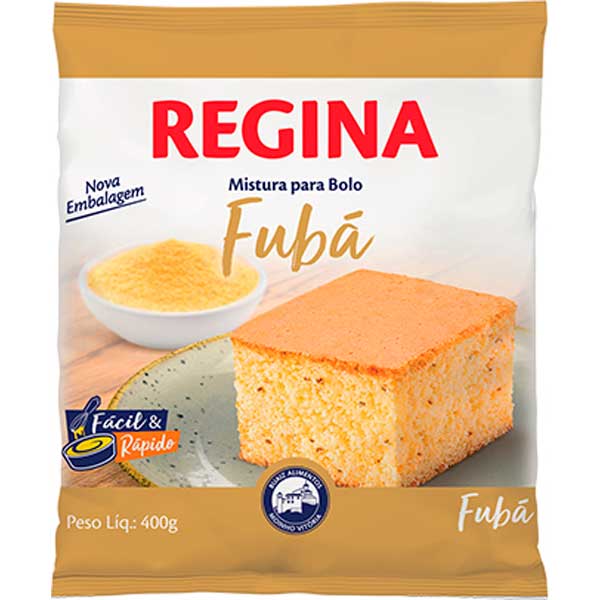 MISTURA BOLO REGINA 400G FUBA