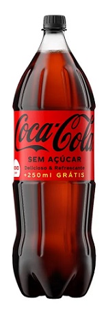 REFRIGERANTE PETY 2L + 250ML COCA COLA ZERO