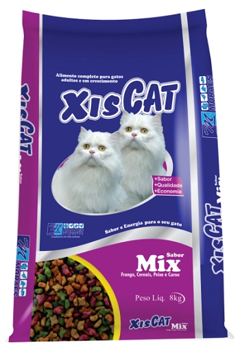 RACAO PARA GATO KAT REI MIX 8KG