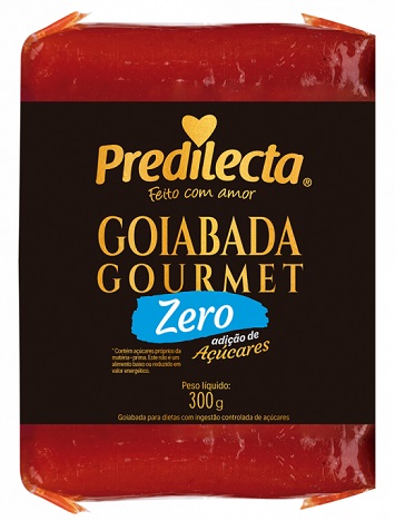 GOIABADA PREDILECTA BLOCO 300G ZERO ACUCAR  GOIABADA PREDILECTA BLOCO 300G ZERO ACUCAR