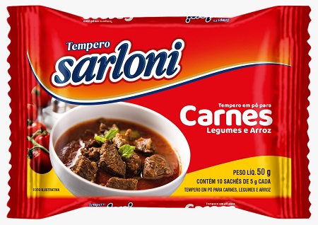 TEMPERO EM  PO SARLONI 50G CARNE