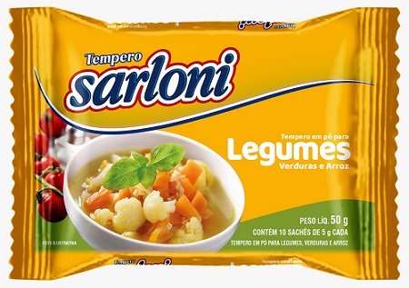 TEMPERO EM PO SARLONI 50G LEGUMES