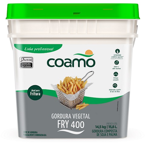 GORDURA LIQ 14.5KG COAMO FRY 400