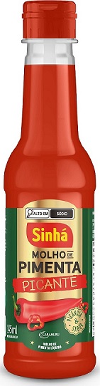 MOLHO SINHA 145ML PIMENTA PICANTE