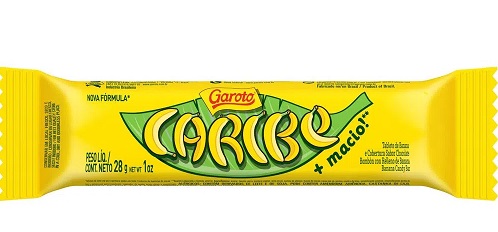 CHOCOLATE GAROTO CARIBE CANDY 28G 