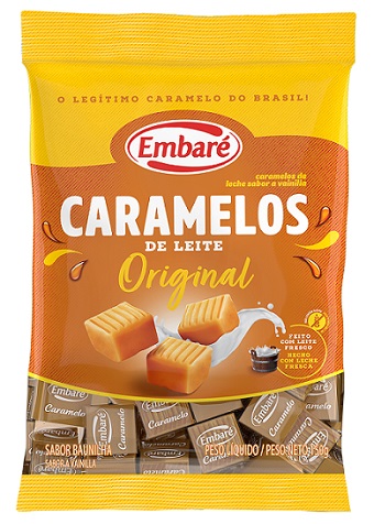 CARAMELO EMBARE TRADICIONAL 150G LEITE