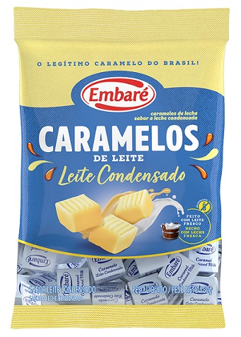 CARAMELO EMBARE TRADICIONAL 150G LEITE CONDENSADO