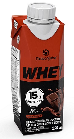 WHEY PROTEINA 15G PROT 250ML ZERO LACTOSE CHOCOLATE