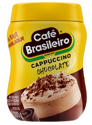 CAPPUCCINO POTE BRASILEIRO 200G CHOCOLATE