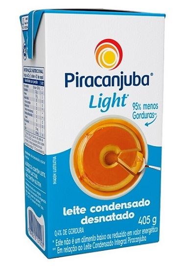 LEITE CONDENSADO TP 405G PIRACANJUBA LIGHT