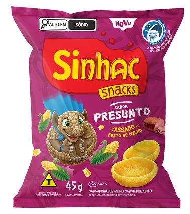 CHIPS SINHAC SALGADINHO MILHO 45G PRESUNTO