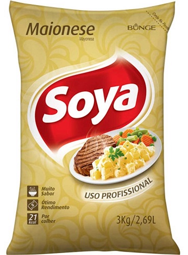 MAIONESE SOYA BAG 3KG