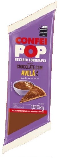 RECHEIO FORN CHOC AVELA CONFE POP 1,01KG