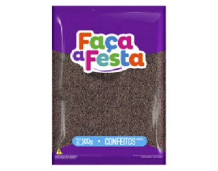 FAÇA A FESTA CONFEITO 500G BRIGADEIRO 