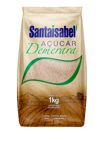 ACUCAR DEMERARA SANTA ISABEL 1KG