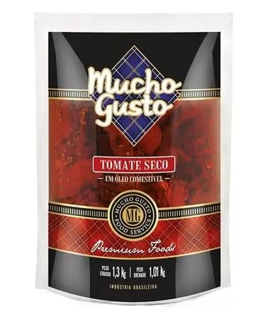 TOMATE SECO EM CONSERVA MUCHO GUSTO POUCH 1,01KG