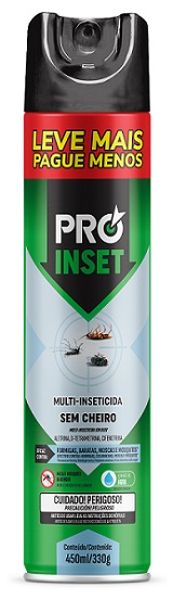 INSETICIDA PROINSET PROMOCIONAL 450ML SEM CHEIRO