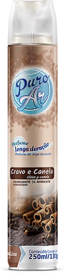 NEUTRALIZADOR PURO AR 250ML CRAVO E CANELA  NEUTRALIZADOR PURO AR 250ML CRAVO E CANELA