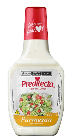 MOLHO PARA SALADA PREDILECTA 235ML PARMESAN