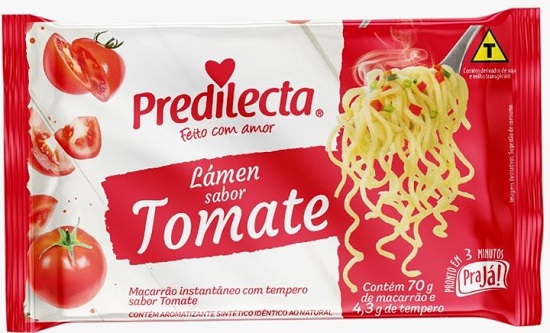 MACARRAO INSTANTANEO PREDILECTA 74,3G TOMATE