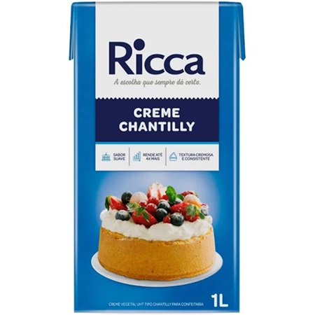 CREME CHANTILLY 1L RICCA