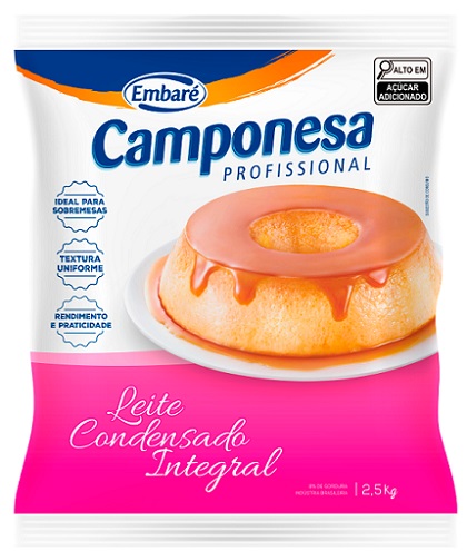 LEITE CONDENSADO CAMPONESA TP 2,5G INTEGRAL 8%G