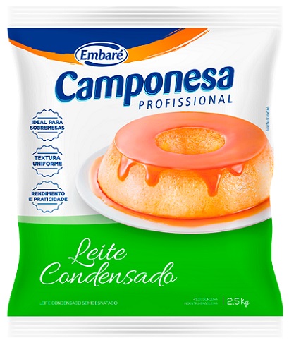 LEITE CONDENSADO CAMPONESA TP 2,5G SEMIDESNATADO 4%G