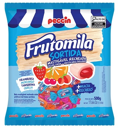 BALA PECCIN FRUTOMILA  SORTIDA 500G BALA PECCIN FRUTOMILA  SORTIDA 500G