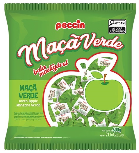 BALA MACA VERDE 600G