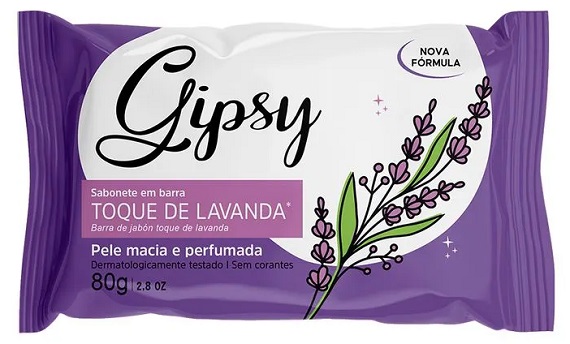 SABONETE GIPSY 80G TOQUE DE LAVANDA