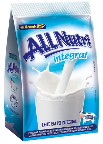 LEITE PO PACOTE ALLNUTRI 400G INTEGRAL LEITE PO PACOTE ALLNUTRI 400G INTEGRAL