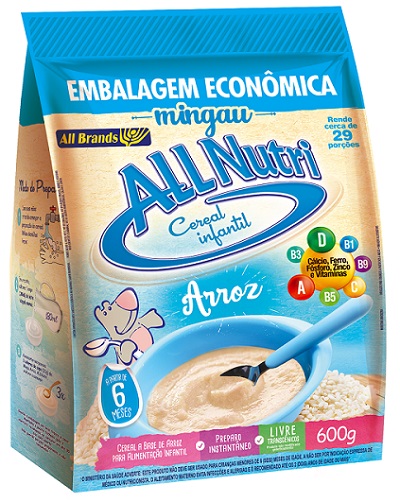 MINGAU ALLNUTRI 600G ARROZ