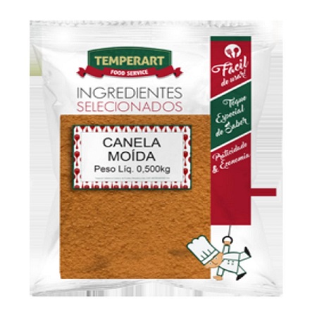 CANELA TEMPERART 500G MOIDA